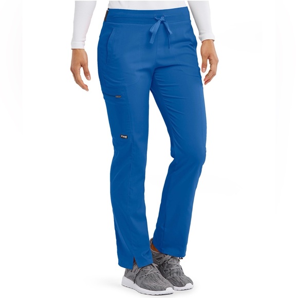 88) NWT GREY'S ANATOMY BYBARCO Spandex Stretch Kim Straight Leg Pant - Picture 6 of 16